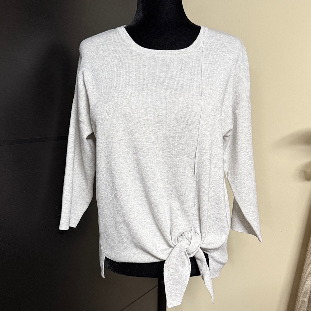 Peyton Primrose hip tie knit sweater (L)